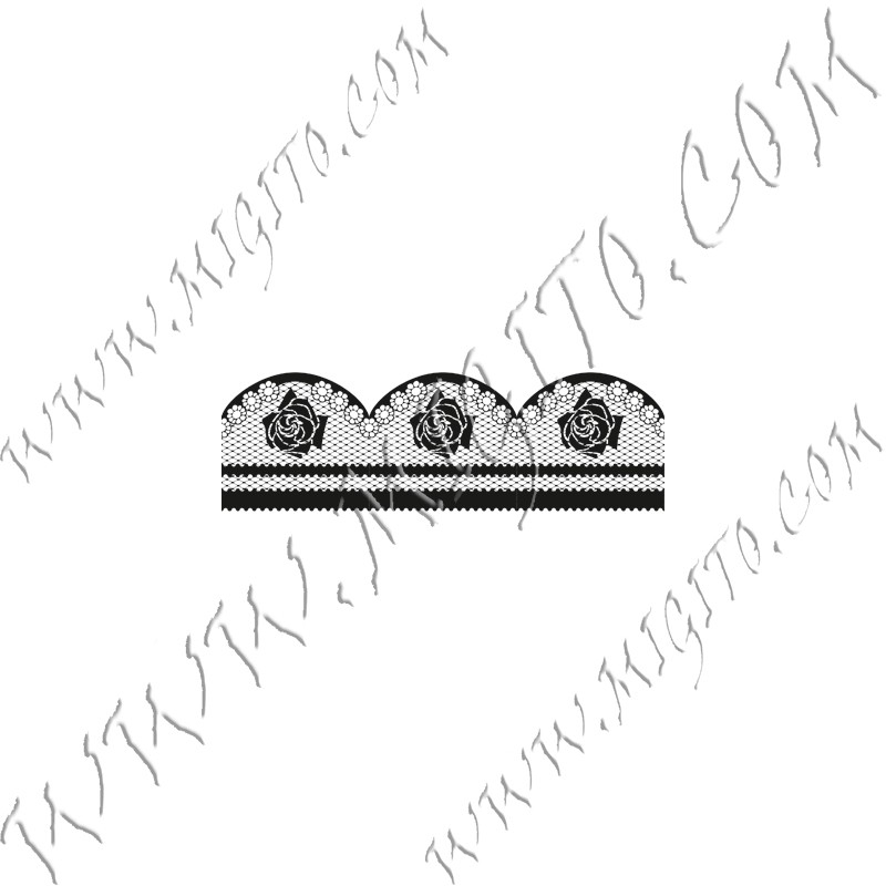 Печат на дантела 8