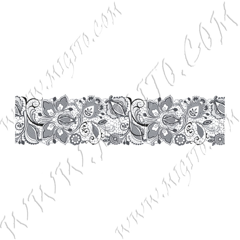 Печат на дантела 11