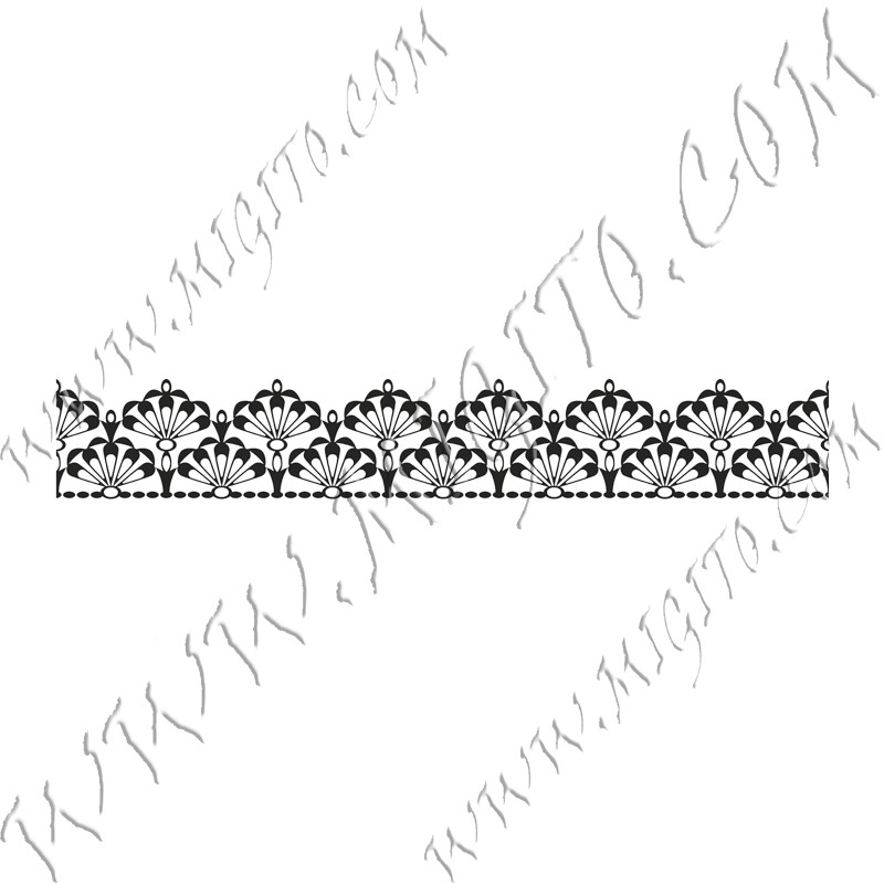 Печат на дантела 13