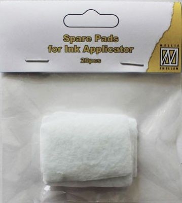 Nellies INK PADS  20бр резервни апликатори за мастило