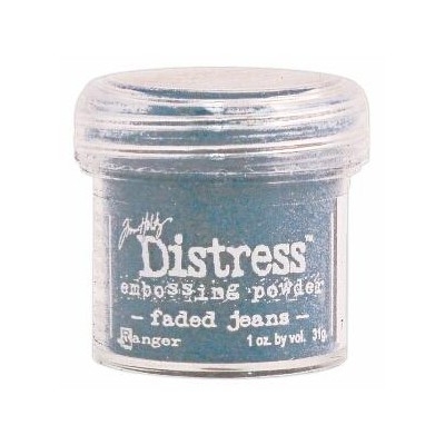  Faded Jeans Distress Ембос Пудра