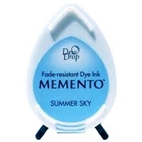 MEMENTO DEW DROP Тампон с ярък отпечатък SUMMER SKY
