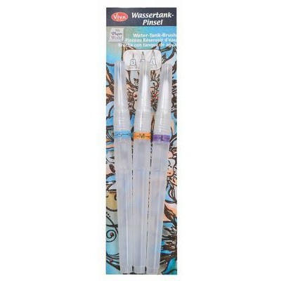 AQUA BRUSH VD 3pc Комплект четки с резервоар 3 размера