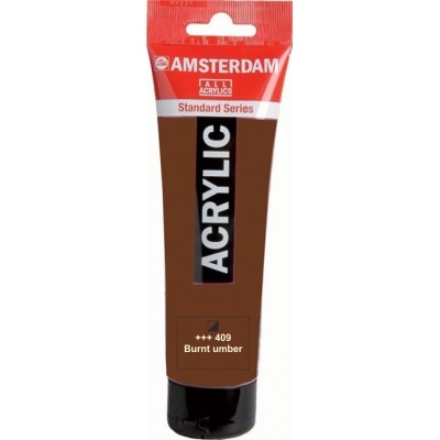 AMSTERDAM ACRYLIC  Burnt umber 409