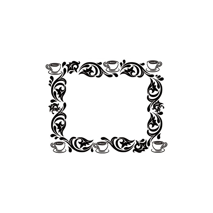 Печат рамка за албум с кафе