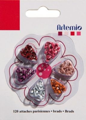 BRADS MINI by ARTEMIO  брадс 120 бр RED SЕRIES