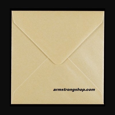 CENTURA ENVELOPES England Перлени пликове 155 X 155 мм CREAM
