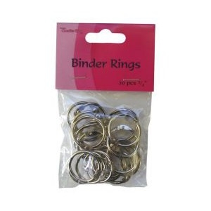 CRAFTERS BOOK RINGS 19 mm 20 броя