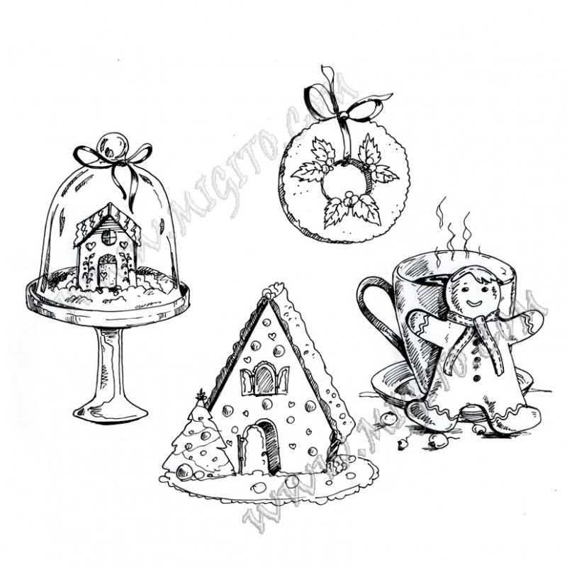 Печати дребни новогодишни усмивки 