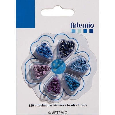 BRADS MINI by ARTEMIO брадс 120 бр BLUE SЕRIES