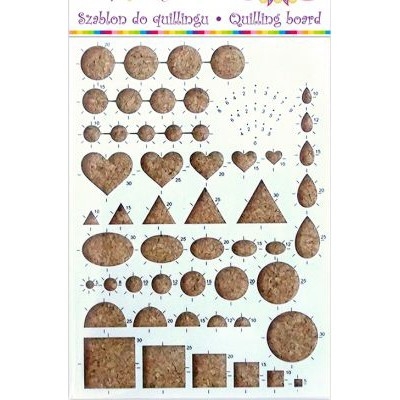 NEW QUILLING BOARD  Квилинг шаблон иподложка 21 X 15 см