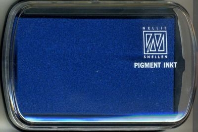 Nellie INKPAD - Голям пигментен тампон LIGHT BLUE