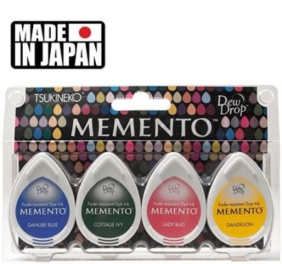 MEMENTO DEW DROP  Тампони с ярък отпечатък 4 Piece Set CAMP FIRE