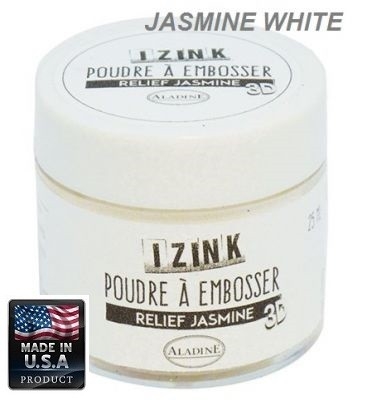 JASMINE WHITE Aladine EMBOSSING POWDER USA  Фина ембосинг пудра