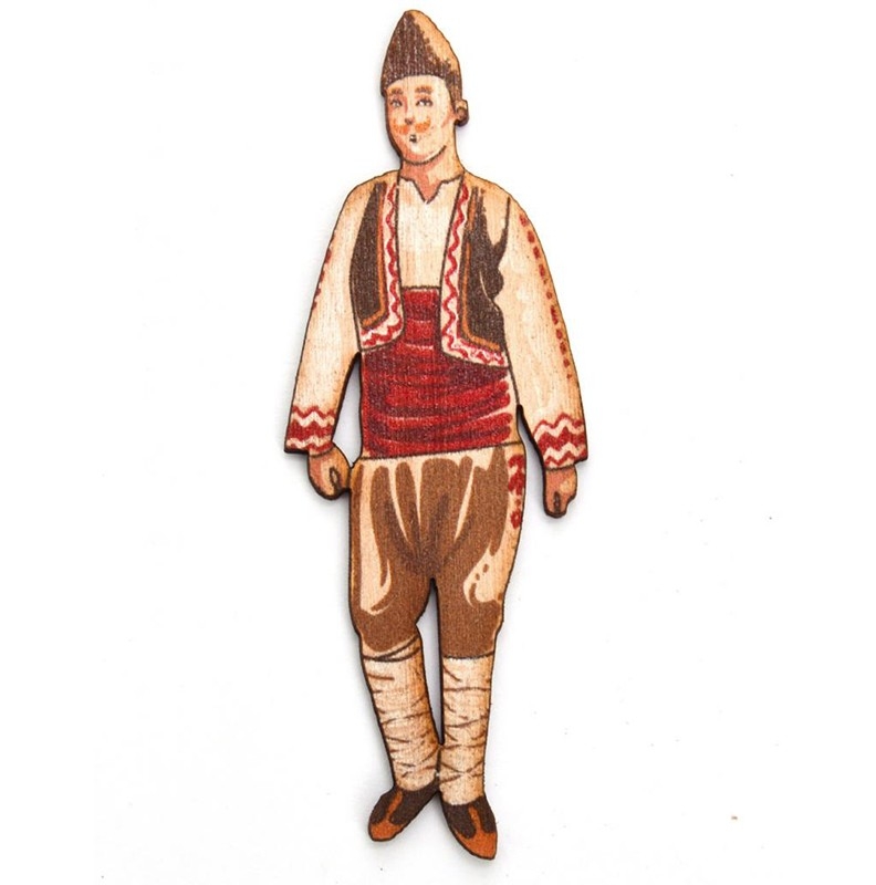 Момък лазерно изрязан в носия