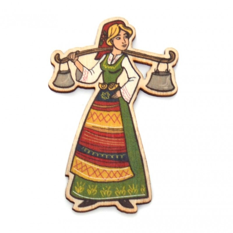 Мома с менци