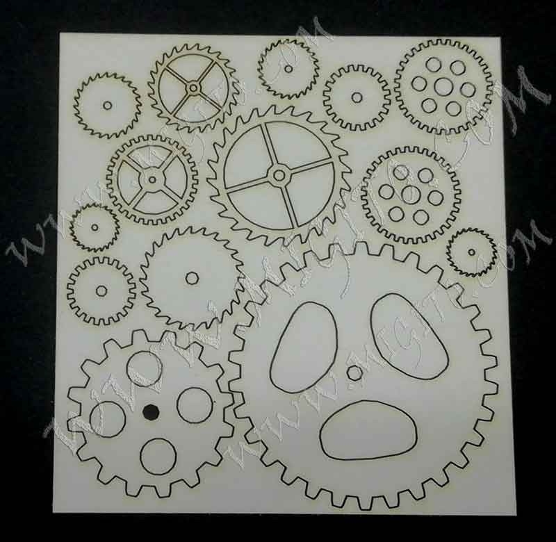 лазерно изрязани зъбни колела бирен картон