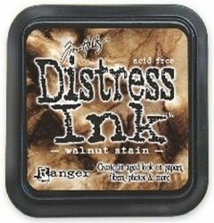 Distress ink Walnut stain