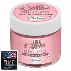POWDER ROSE ALADINE EMBOSSING POWDER USA 