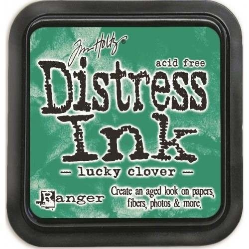 Distress ink pad by Tim Holtz LUCKY CLOVER