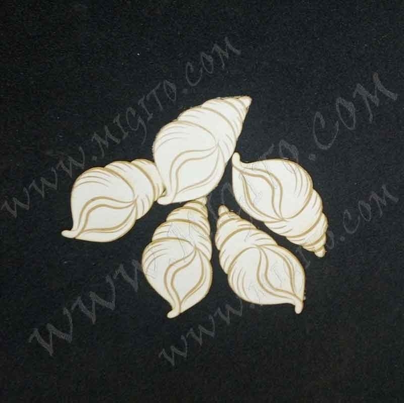 Рапанче лазеро изрязано бирен картон