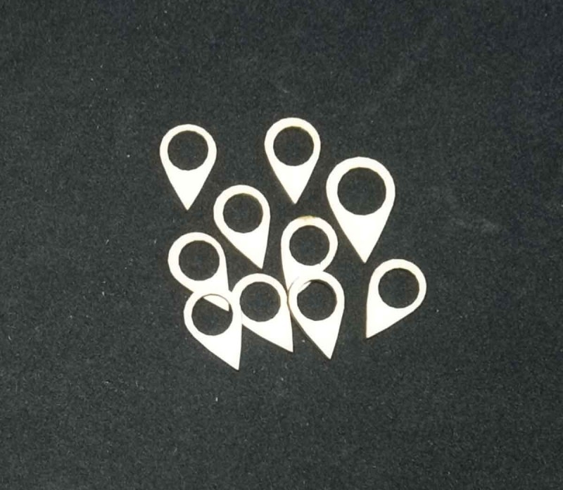 Пинчета лазерно изрязани бирен картон