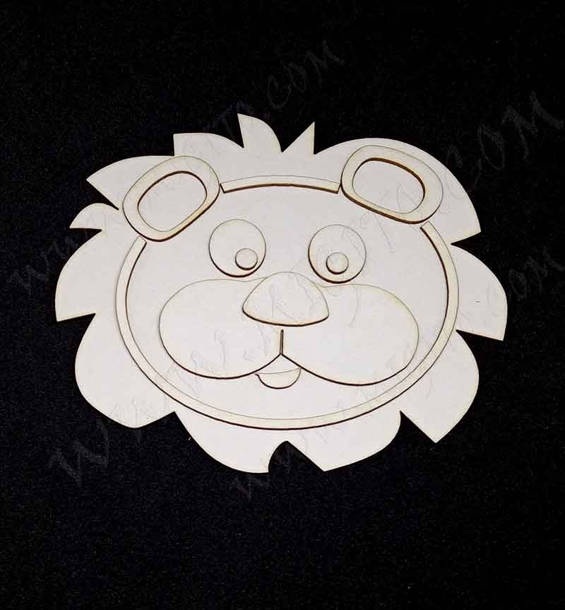 3Д елементи лъв 