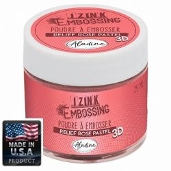 RELIEF ROSE PASTEL ALADINE EMBOSSING POWDER USA PASTEL 