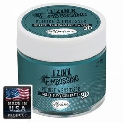 TURQUOISE ALADINE EMBOSSING POWDER PASTEL 