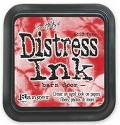 Distress ink pad by Tim Holtz Barn door