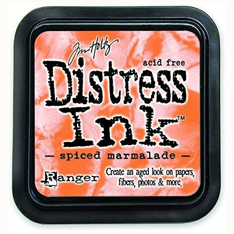 Distress ink pad by Tim Holtz Spiced marmalade