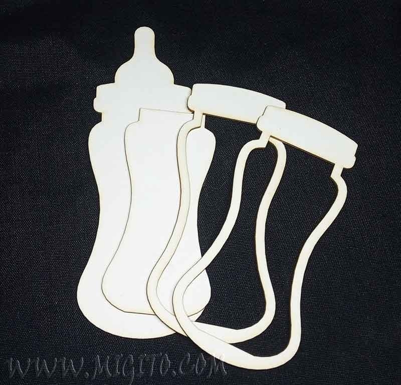 Рамка заготовка шейкър елемент чипборд бирен картон лазерно изрязан