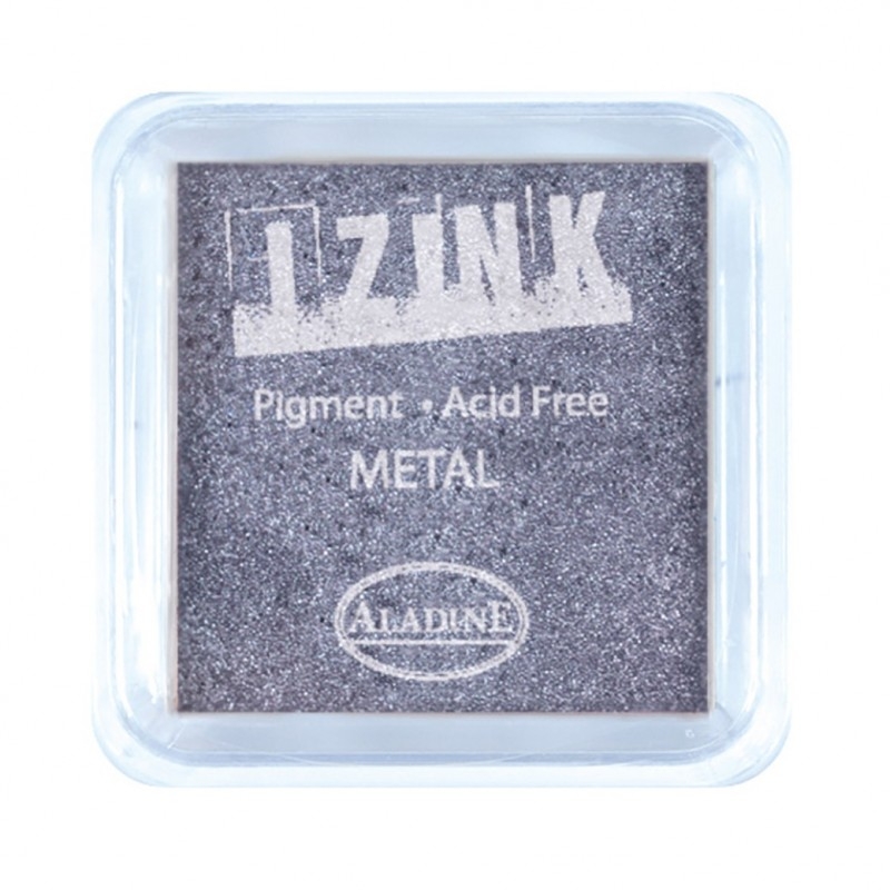 IZINK PIGMENT METAL SILVER BLUE