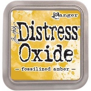 DISTRESS OXIDE тампон  FOSSILIZED AMBER
