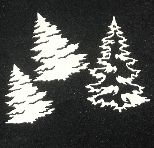 Лазерно изрязани ели 