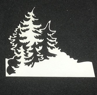 Ели лазерно изрязани бирен картон