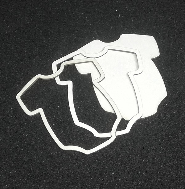 Заготовка за шейкър лазерно изрязан бирен картон боди