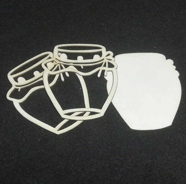 Заготовка за шейкър елемент за рецептурник бирен картон