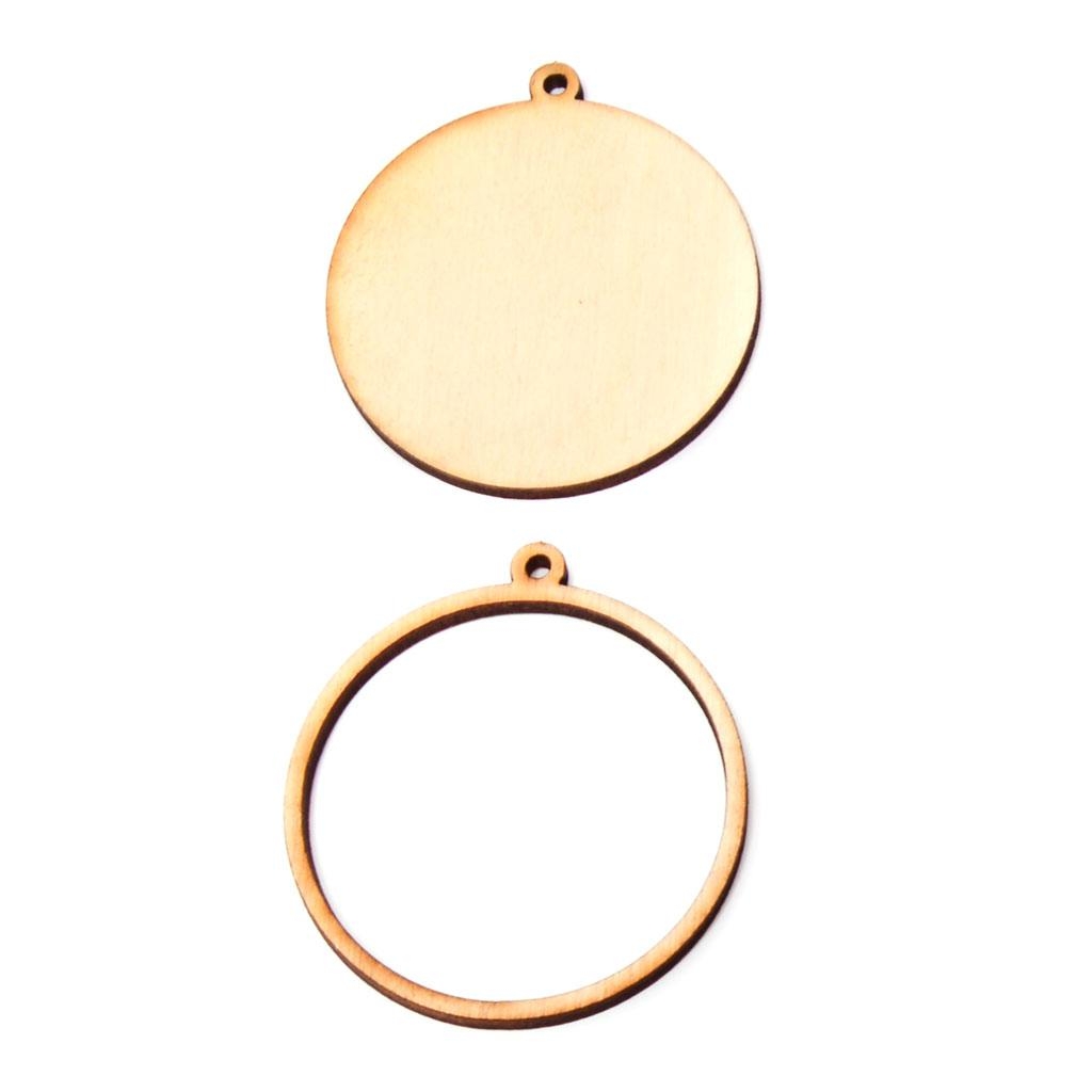 Рамка за мини бродерия овал с една дупка заготовка за бижу