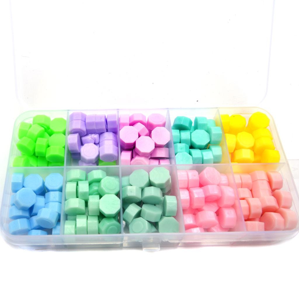 Восък на таблетки в десет цвята 1