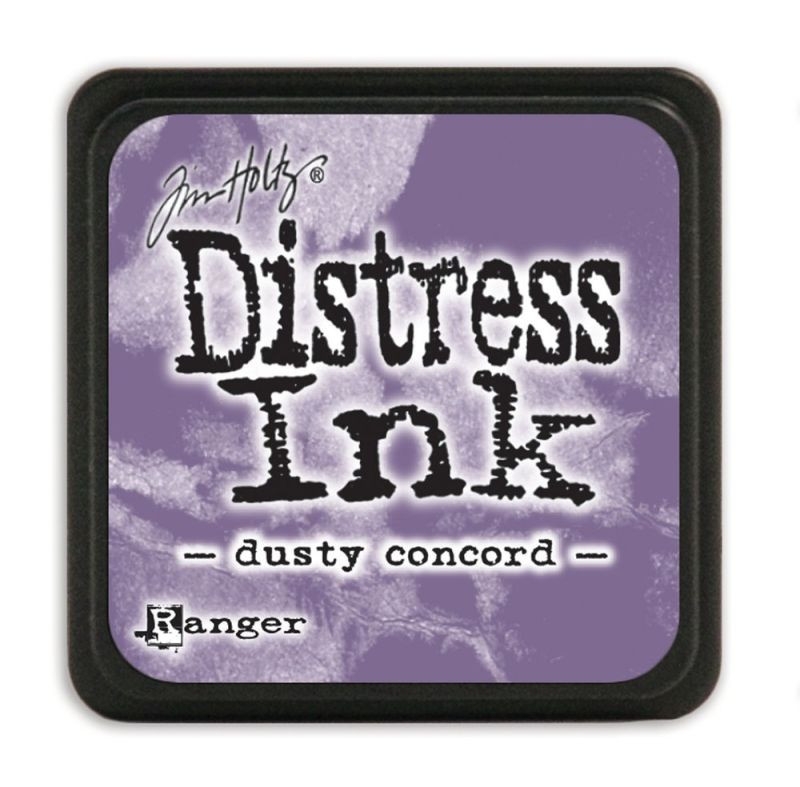 Distress ink pad Dusty concord малък тампон лилаво 