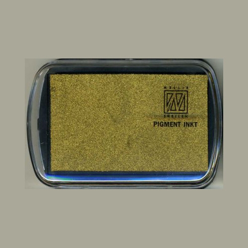 Nellie INKPAD  Голям пигментен тампон GOLD