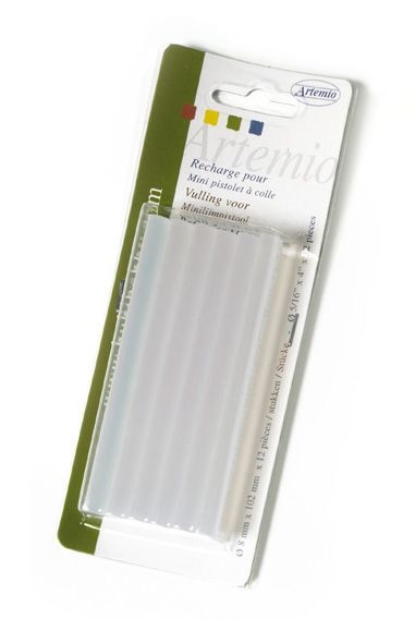 GLUE STICKS 7мм  Силиконови пръчки за мини пистолет 7mm / 12бр