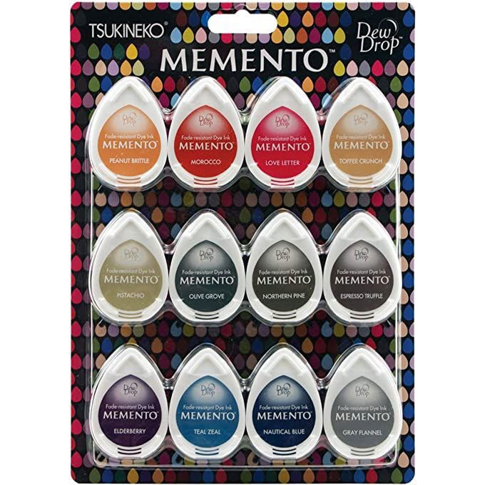 Тампони с ярък отпечатък 12 pc Memento DEW DROP Set 