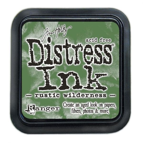 Distress ink pad by Tim Holtz Тампон Дистрес техника Rustic wilderness