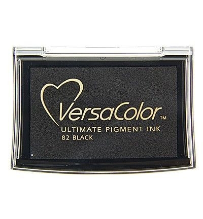 VersaCOLOR BLACK Тампон ГОЛЯМ ЧЕРЕН