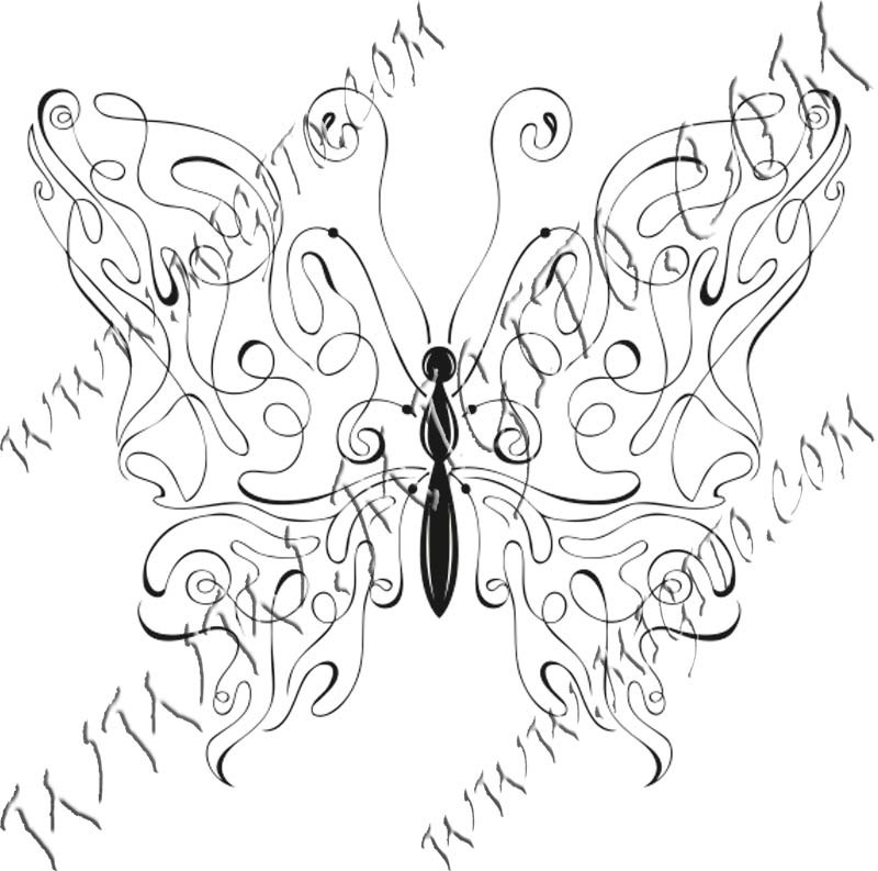 Печат на пеперуда 11