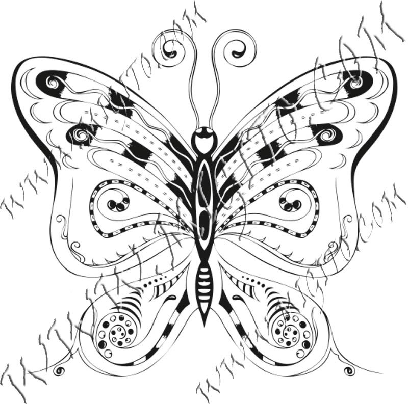 Печат на пеперуда 13