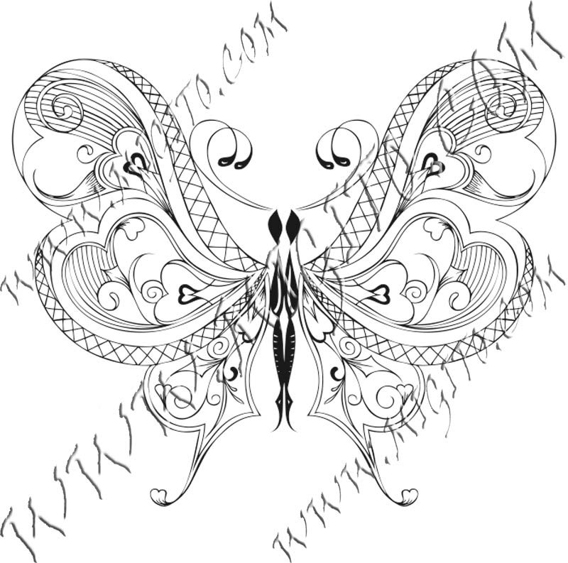 Печат на пеперуда 15